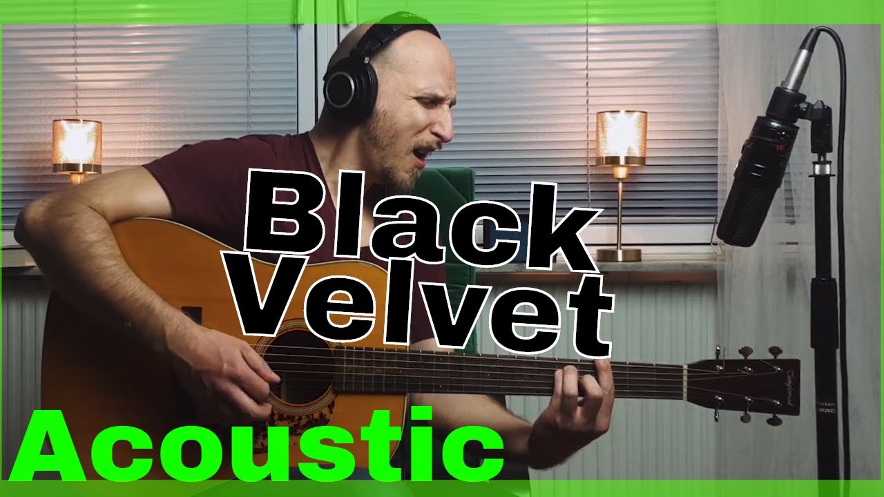 Black Velvet - Alannah Myles (Acoustic Cover by Vedran)