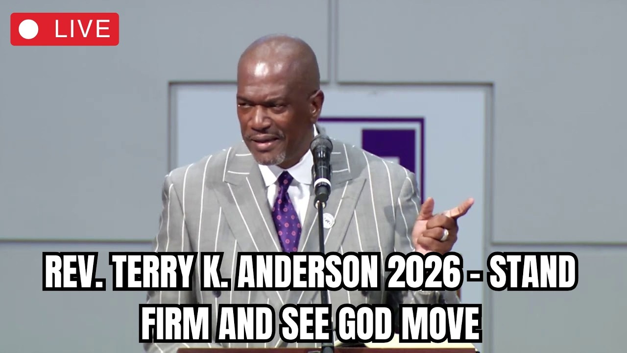CHRISTIAN SERMON | STAND FIRM AND SEE GOD MOVE | REV TERRY K ANDERSON