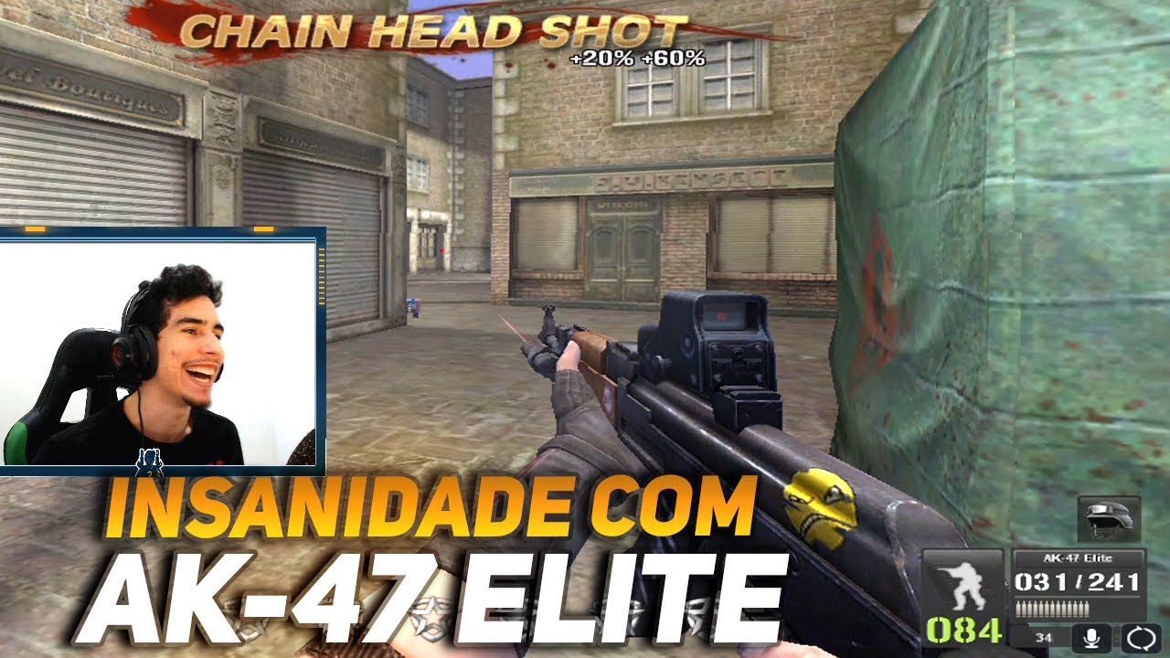 AK-47 ELITE DO DANO INCRIVEL!! FT. DIMI, BUENO E BIN
