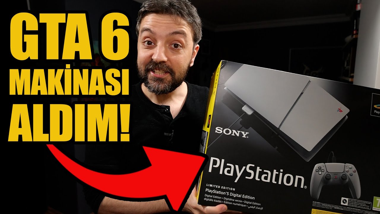 GTA 6 MAKİNASI SATIN ALDIM! 🔥🔥 - PlayStation 5 30. Yıl Özel Sürümü Kutu Açılışı ve Muhabbet...
