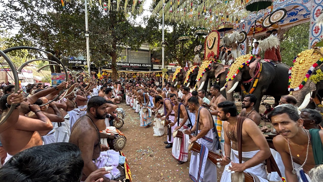 വിയ്യൂർ മണലാറുകാവ് വേല 2026 - പഞ്ചവാദ്യം - ത്രിപുട ( 7 മാത്ര ) - ചോറ്റാനിക്കര സുഭാഷ് മാരാർ & ടീം