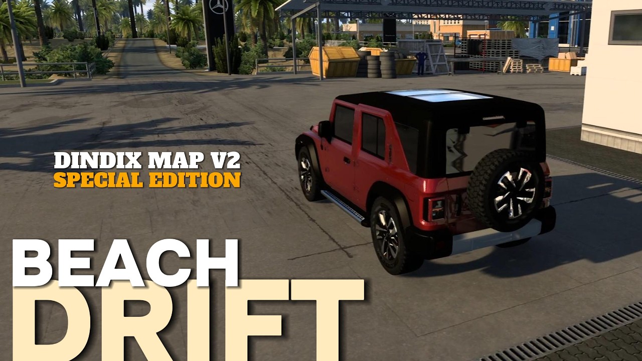 Beach DRIFT | DinDix Map V2 Special Edition | Routereviewets2