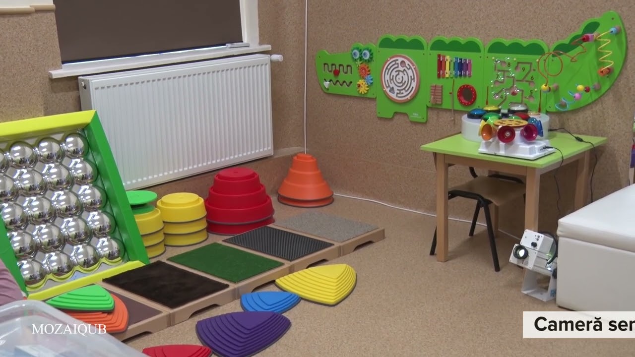 Cameră senzorială pentru copiii cu autism - MozaiQub