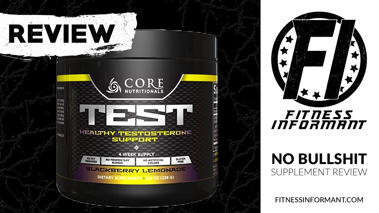 Core Nutritionals Core Test REVIEW: Efficacious Test Boosting Formula