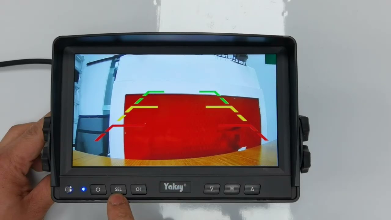 Yakry 7 Inch Dual Camera Backup System for RV Trailers Trucks Y14-2