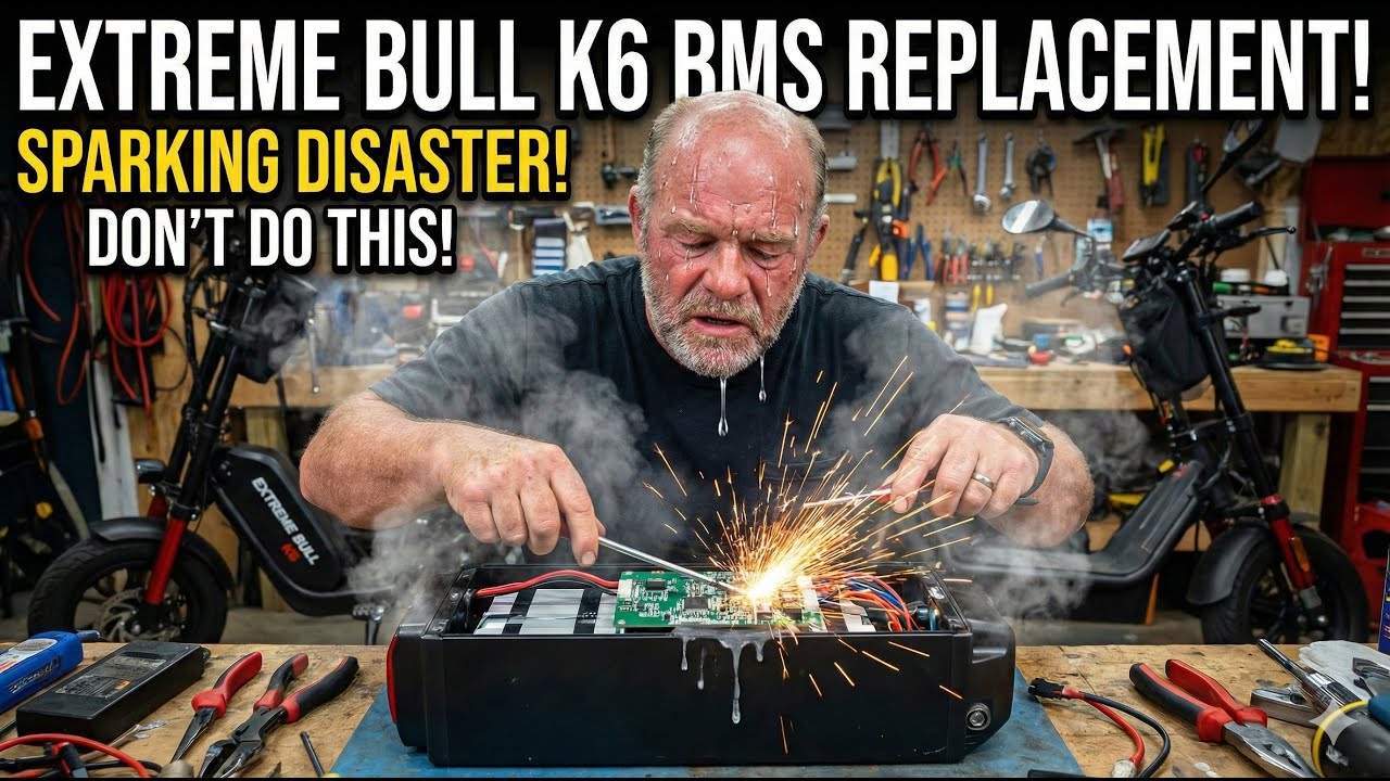 Система K6 BMS вышла из строя… Потом и замена тоже не удалась 🤦‍♂️ Экстремальное дерьмо! K6 Begod...