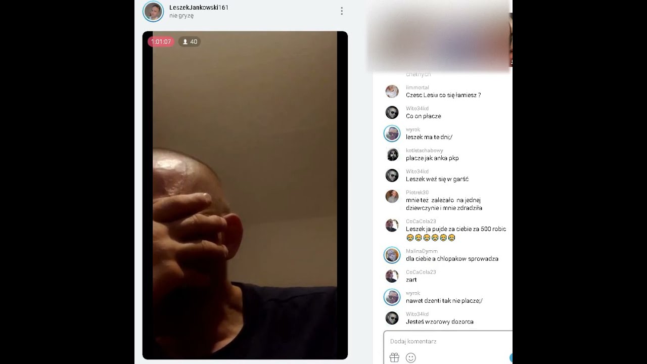 Fotka Leszek zdołowany, nagle zaczyna tańczyć 😂