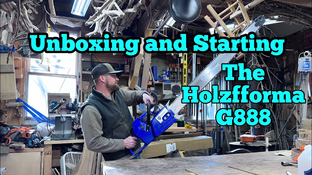 The Holzfforma G888. Unboxing and first start up .
