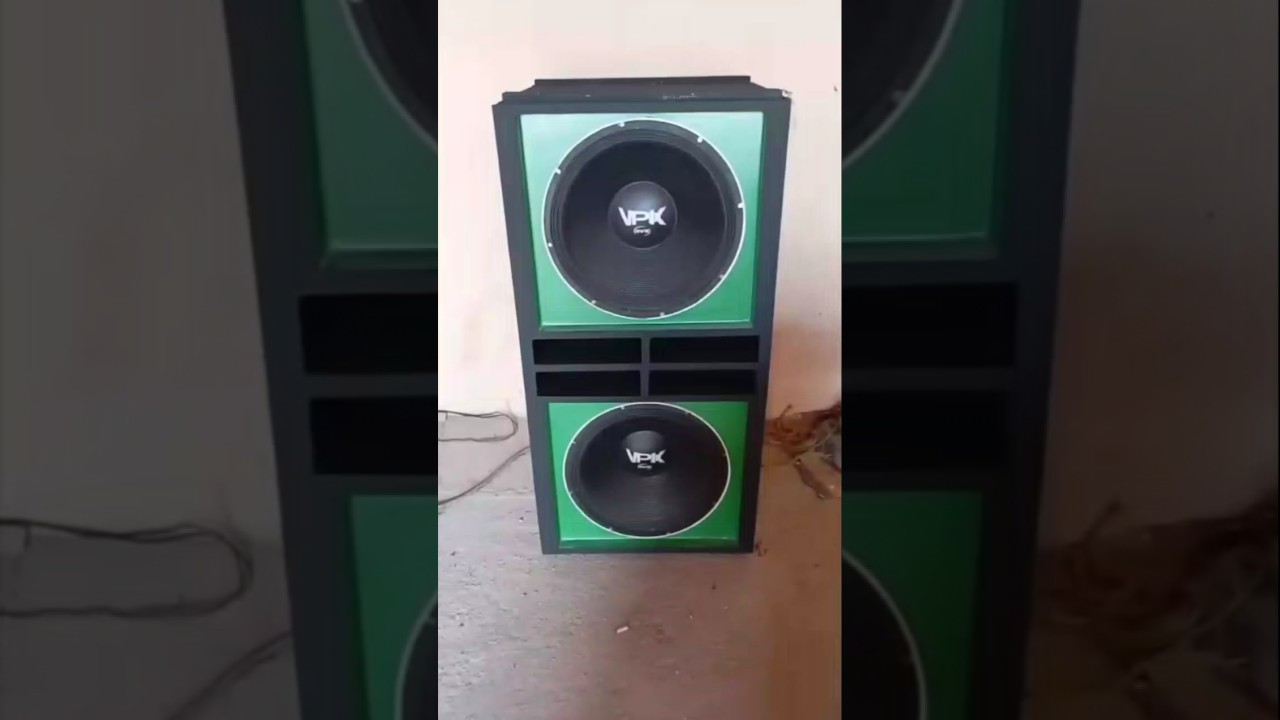 Caixa de grave para Radiola de Reggae projeto 