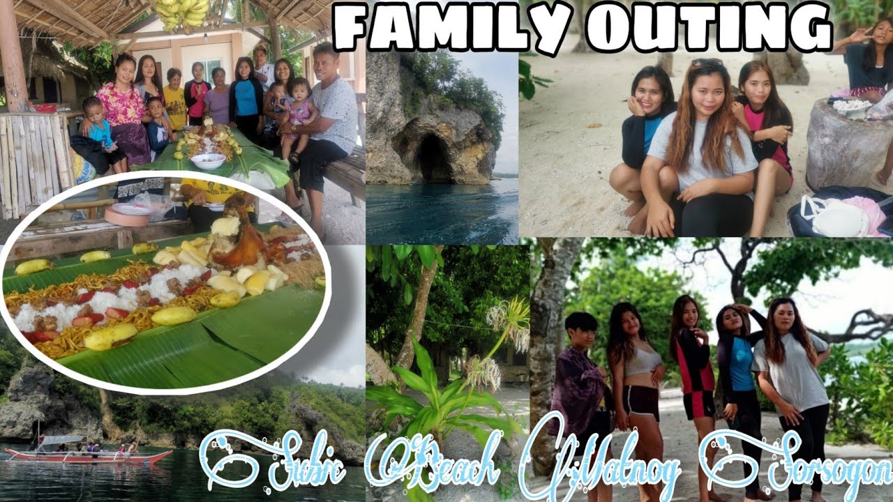 family outing at Subic beach Matnog Sorsogon l miss jhona