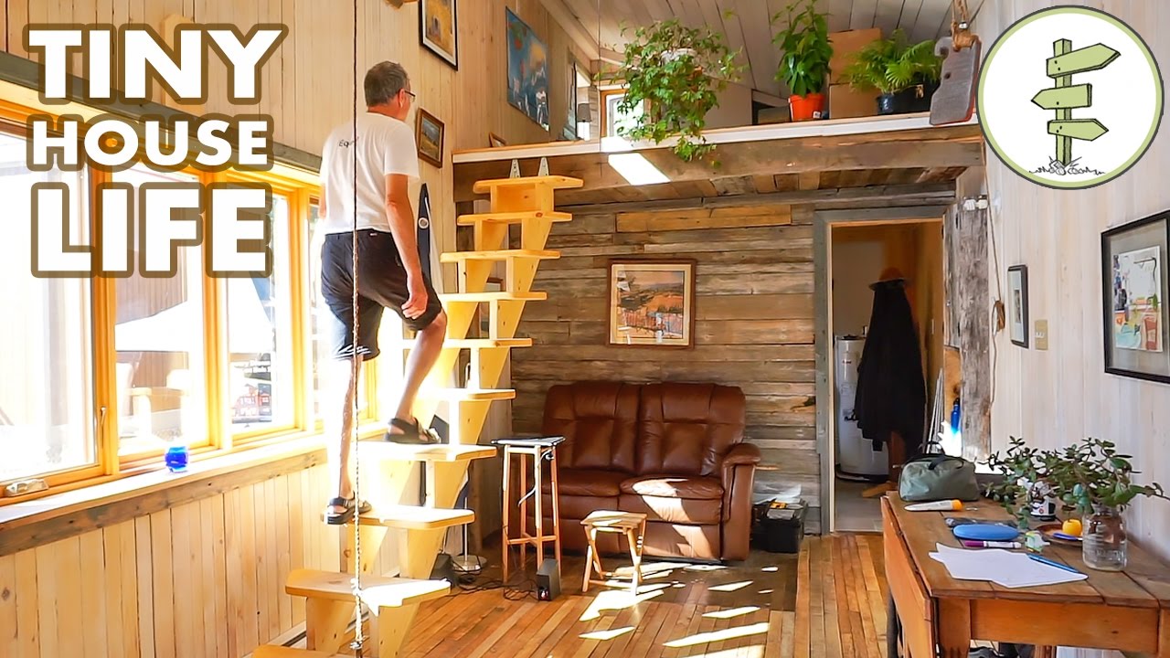 Tour a Spacious Open Concept Tiny House Parked in a Legal Community