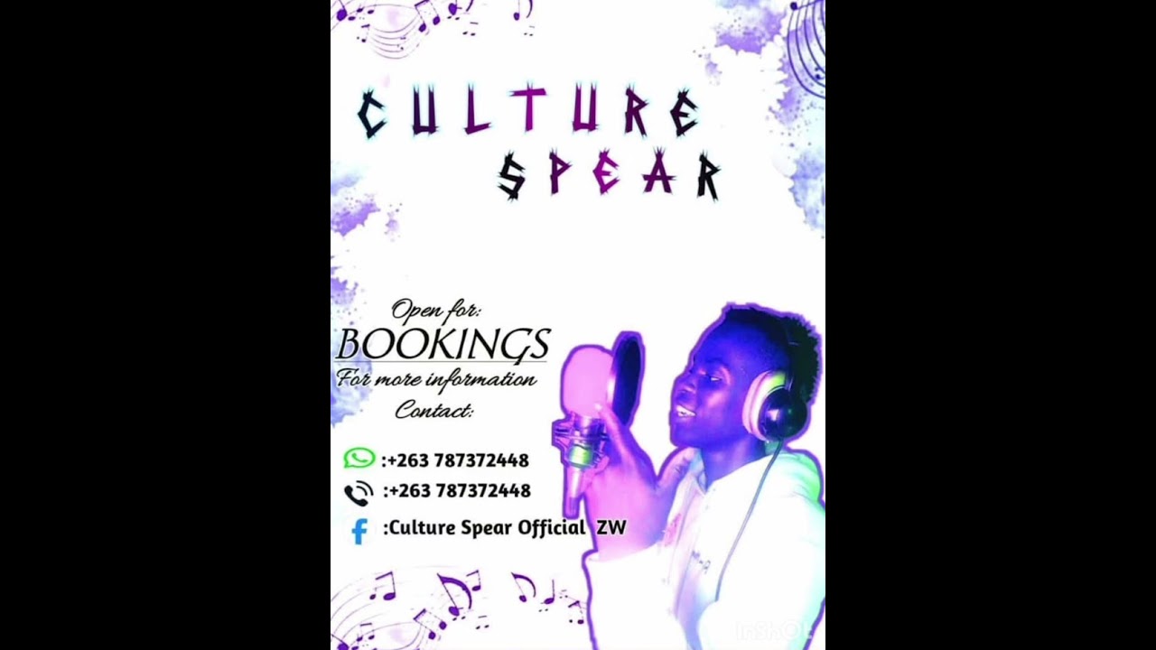 Culture spear zw ft sparker T .....Dzidzai kuzvishandira