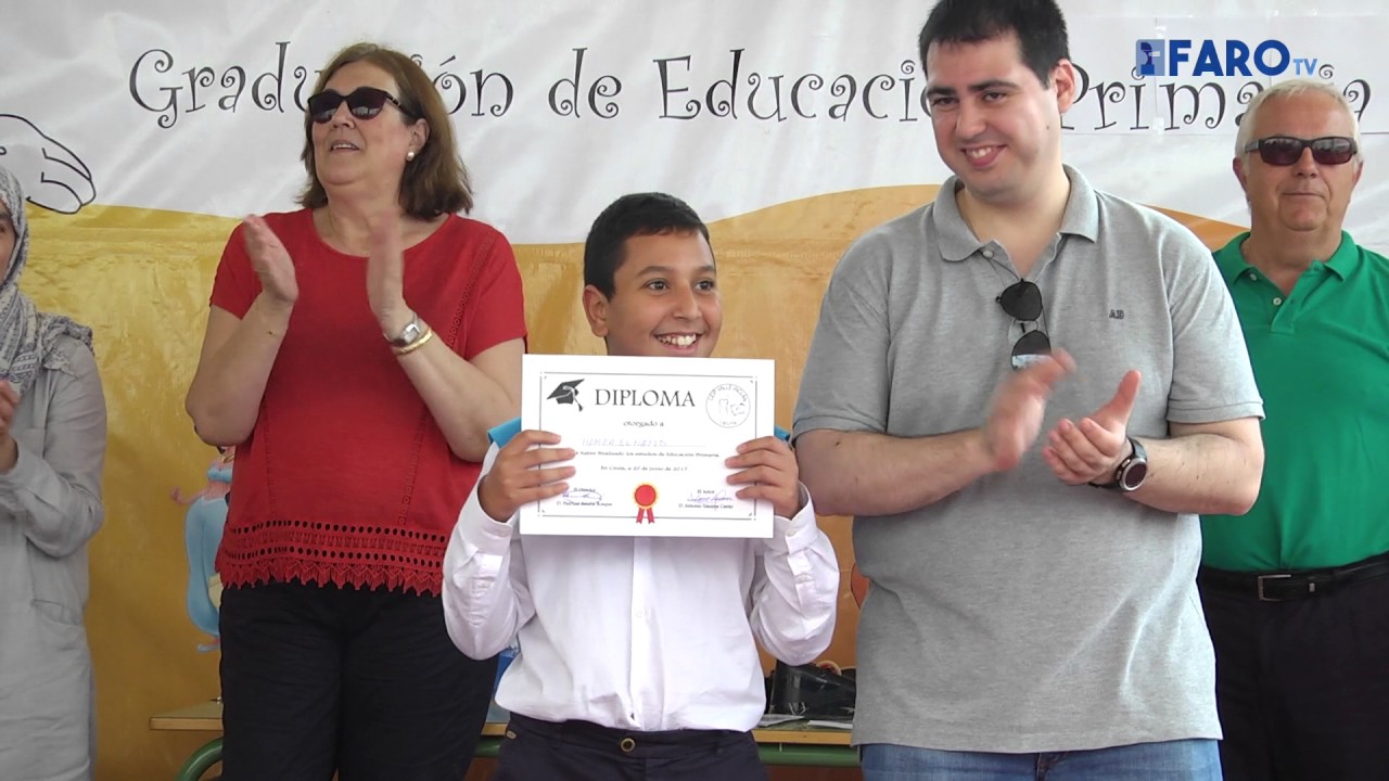 Graduación de 6º de Primaria en el 'Valle Inclán'