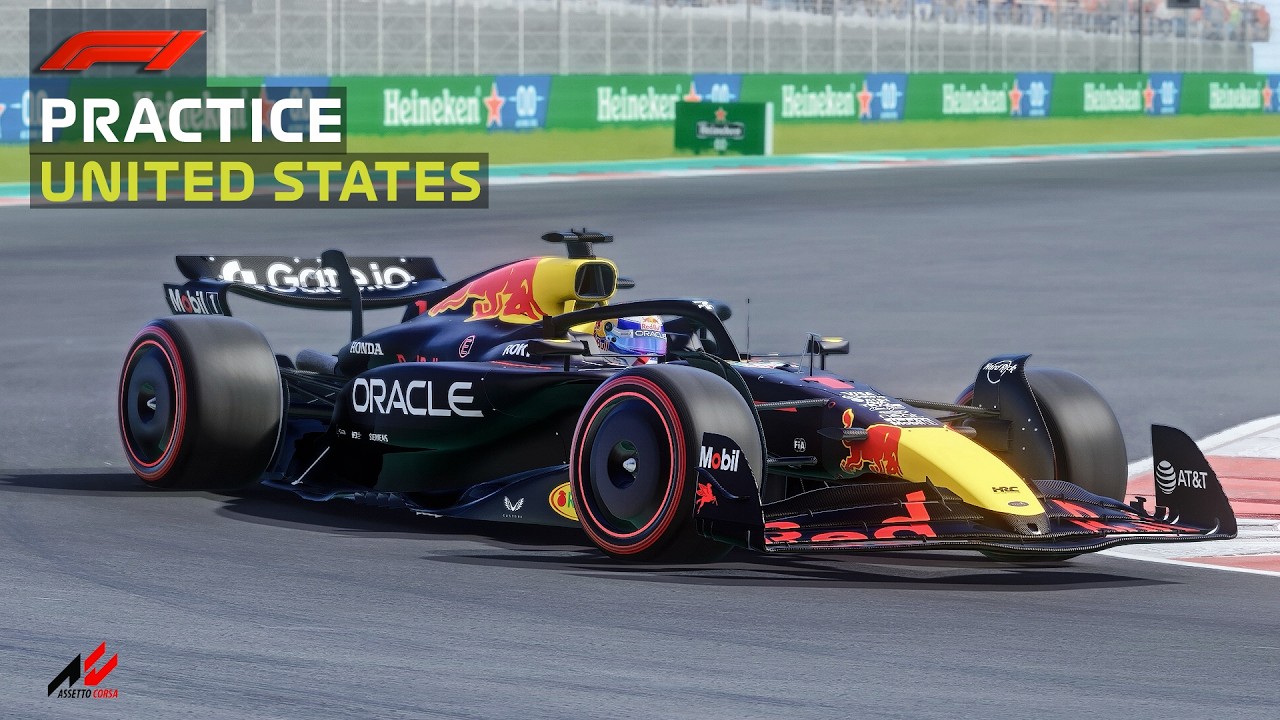 United States Grand Prix Practice Session F1 2025 Assetto Corsa