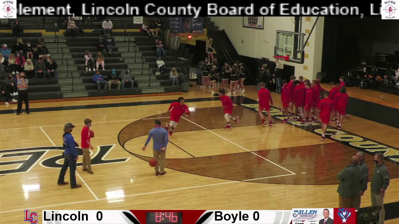Lincoln County At Boyle County (boys basketball)