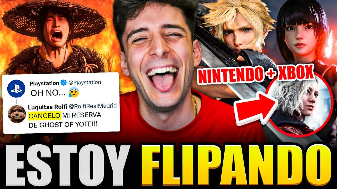 &iexcl;FLIPO!🔥 NINTENDO trae SORPRESAS a XBOX 😰 SONY en PROBLEMAS con GHOST OF YOTEI 🗣️ RESIDENT EVIL 9