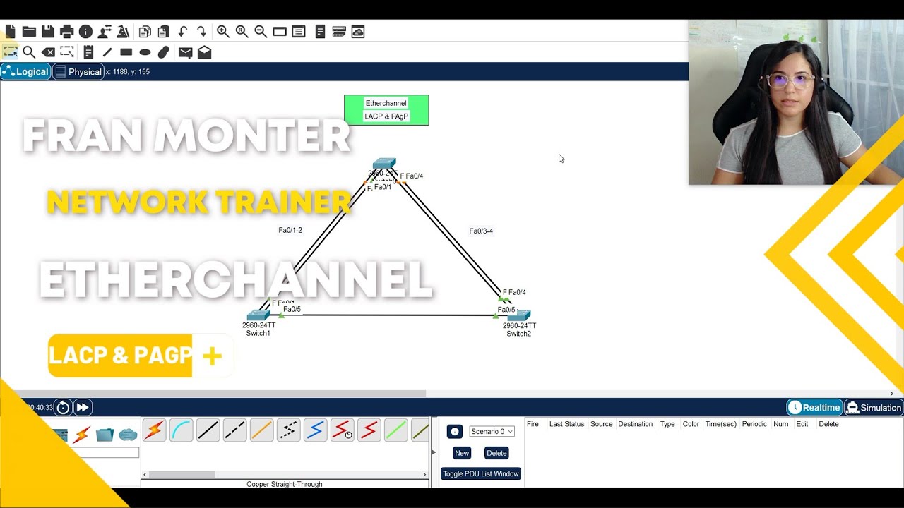 Configuración de Etherchannel LACP & PAGP - Fran Monter