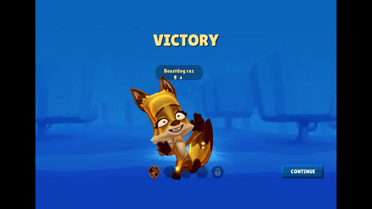 Winning a match with only jungle shoes item challenge (Zooba)