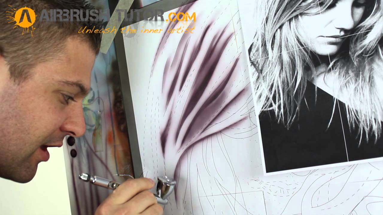 Cameron Part 1.1 - Beginner's Airbrush Portrait