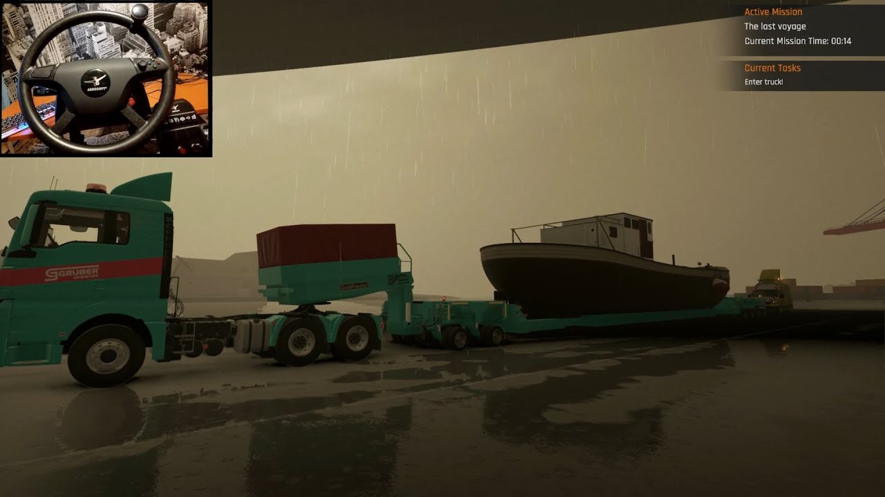 Heavy Cargo - The Truck Simulator | Part 22 | Aerosoft Truck & Bus Steering Wheel
