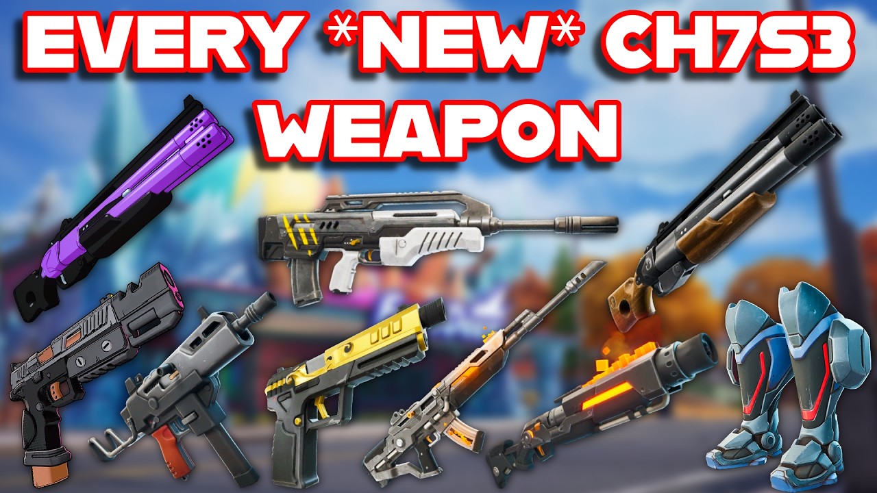 Рейтинг ВСЕХ видов оружия в *НОВОМ* 3 СЕЗОНЕ FORTNITE от ХУДШЕГО к ЛУЧШЕМУ (Глава 7)