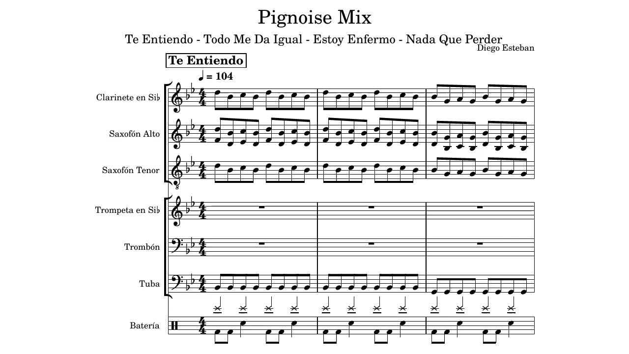 PIGNOISE MIX (Te Entiendo, Todo Me Da Igual, Estoy Enfermo, Nada que Perder) | ARREGLO CHARANGA