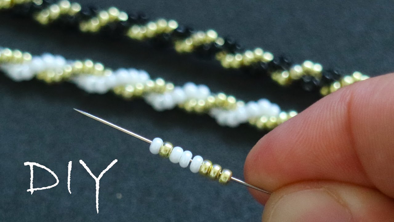 Double Harness Beaded Bracelet DIY