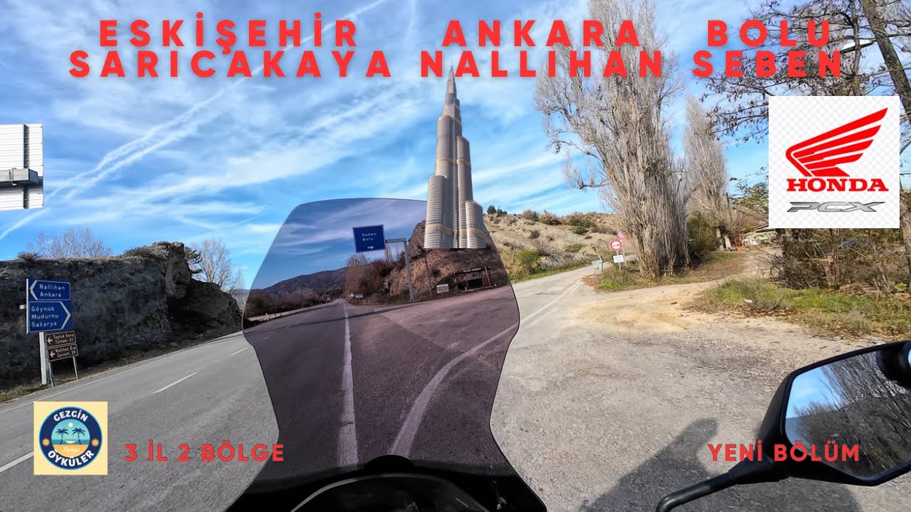 Honda PCX ile Bir Günde 400km [4K]