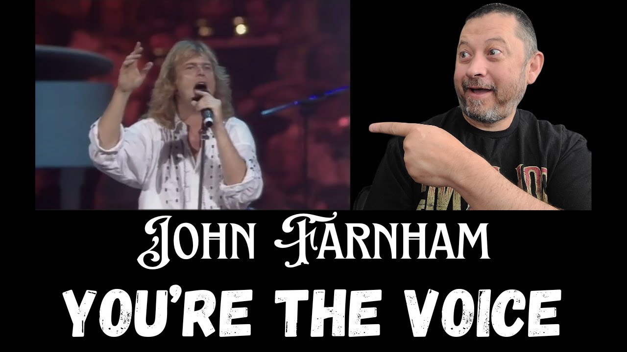 First Time Reaction - John Farnham - You're The Voice | LIVE Australia, 1989