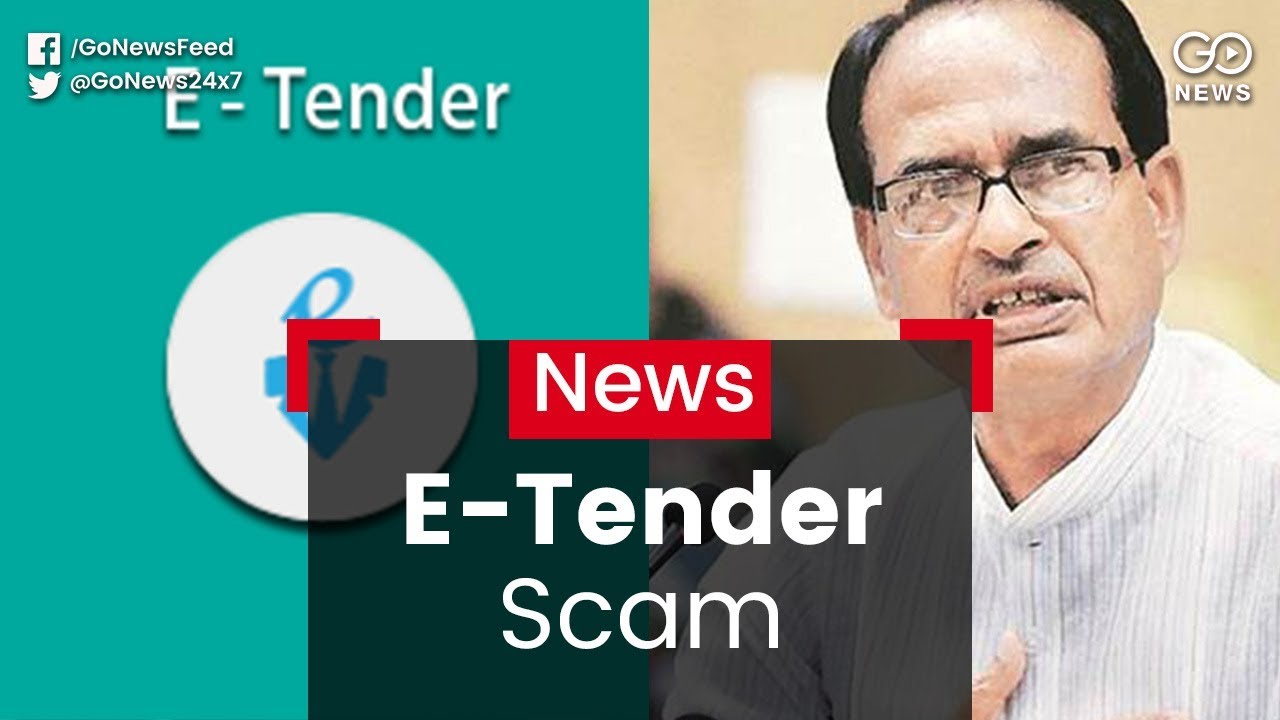 Shivraj Under Cloud Over E-Tender Scam