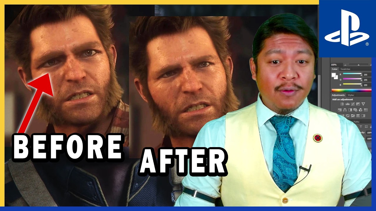 Pro Artist fixes Sony Wolverine's weird face