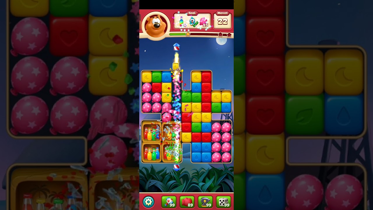 Toon Blast-Level 1146 NO BOOSTERS #toonblast #toonblastlevel #shorts