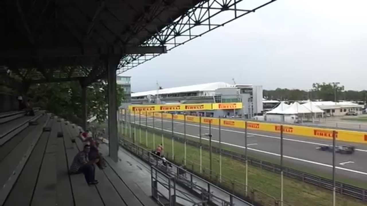 The view from Grandstand 24 (Vedano) at Monza, 2014 Italian Formula 1 Grand Prix