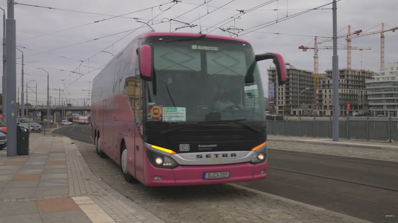 Bus ride from Szczecin (Poland) to Angermünde  (Germany)