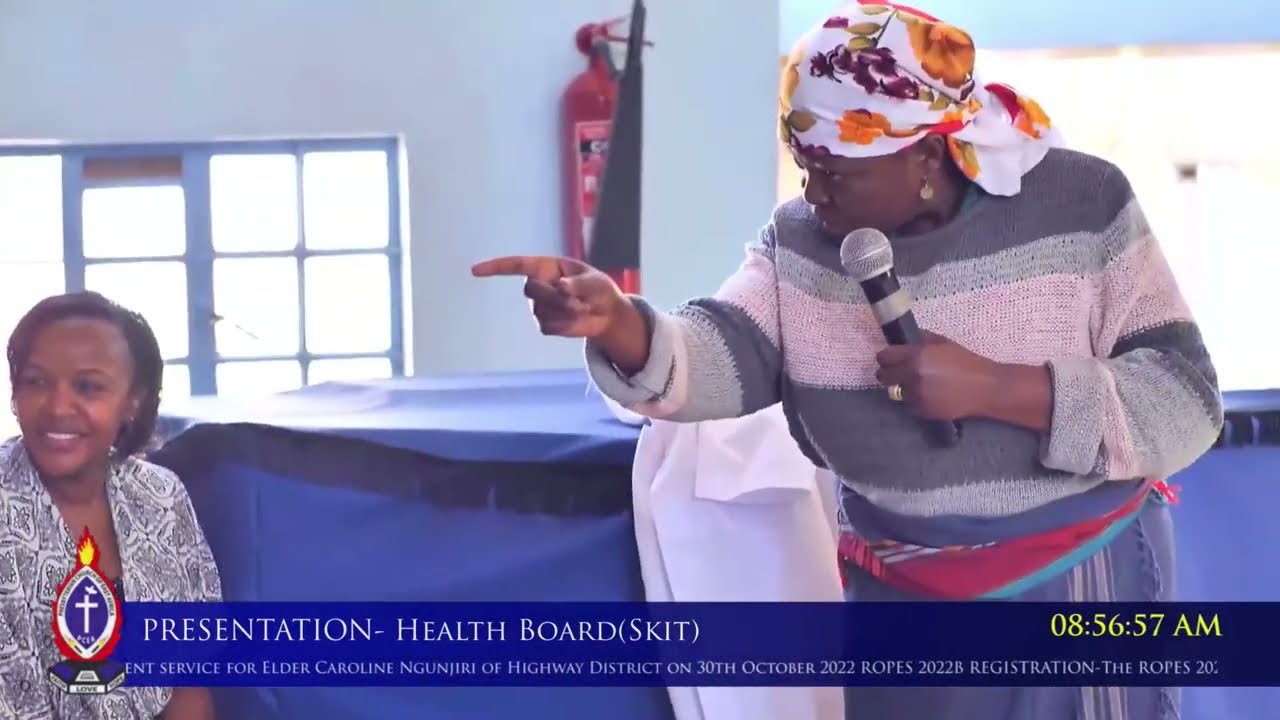 If Symptom Persist's Consult A Doctor (PCEA Kahawa Sukari Health Board Skit  Presentation)