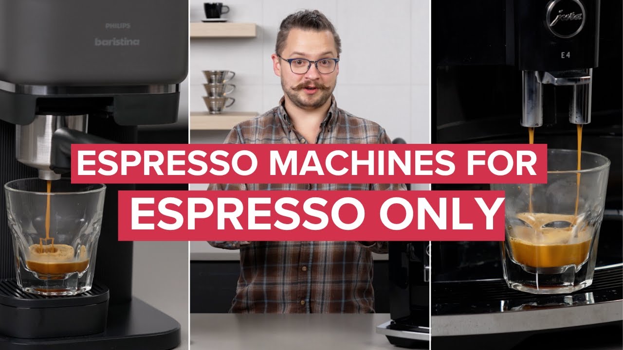 Best Superautomatic Espresso Machines for Making Espresso Only - No Milk Functions