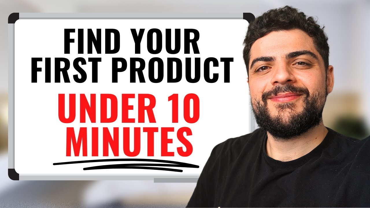 How To Find Your First Product To Sell On Amazon (Quickest & Easiest Way)