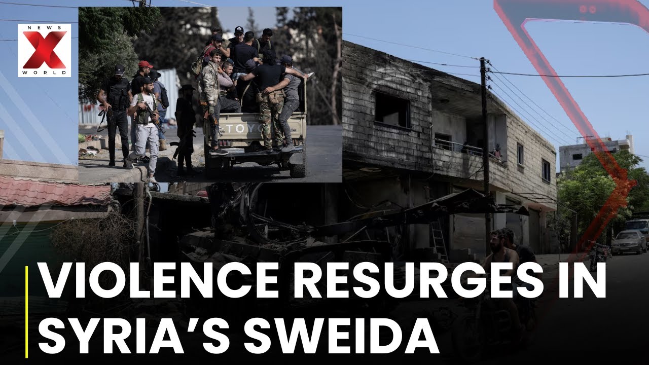Violence Erupts in Syria&rsquo;s Sweida Province, Death Toll Rises to 2 Despite Ceasefire | NewsX World