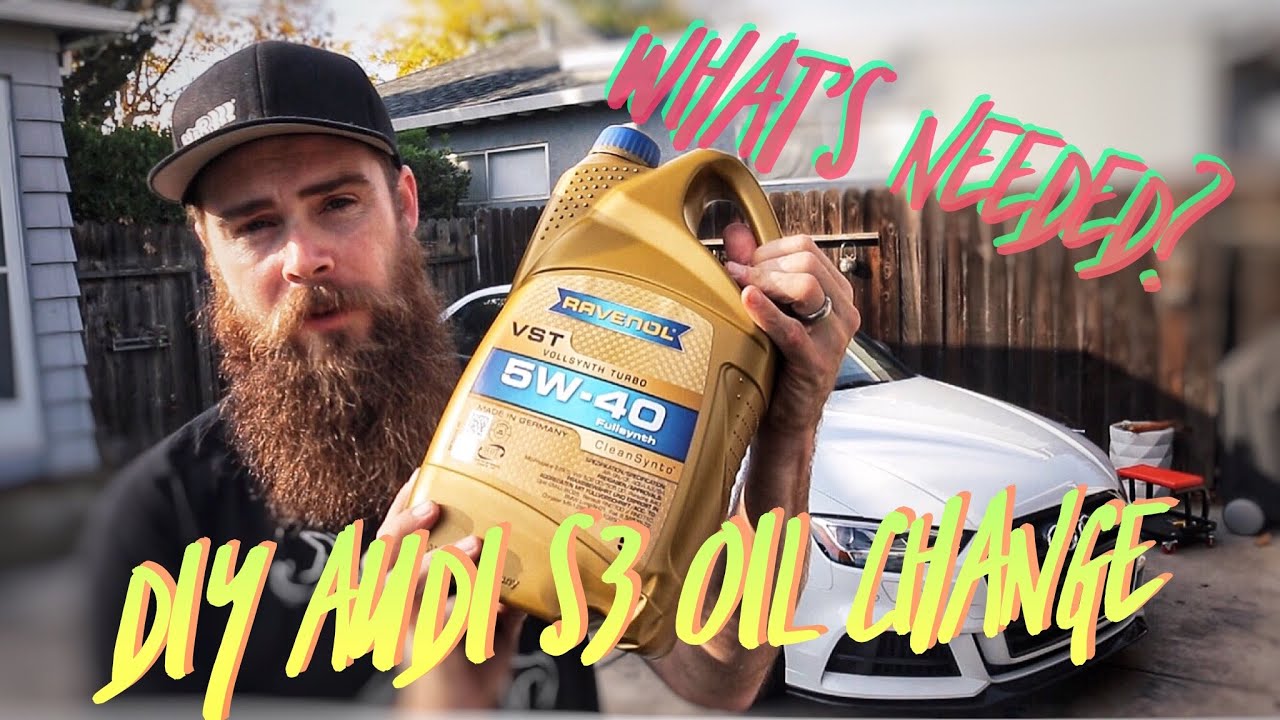 SAVE $250!! DIY AUDI S3/A3 OIL CHANGE