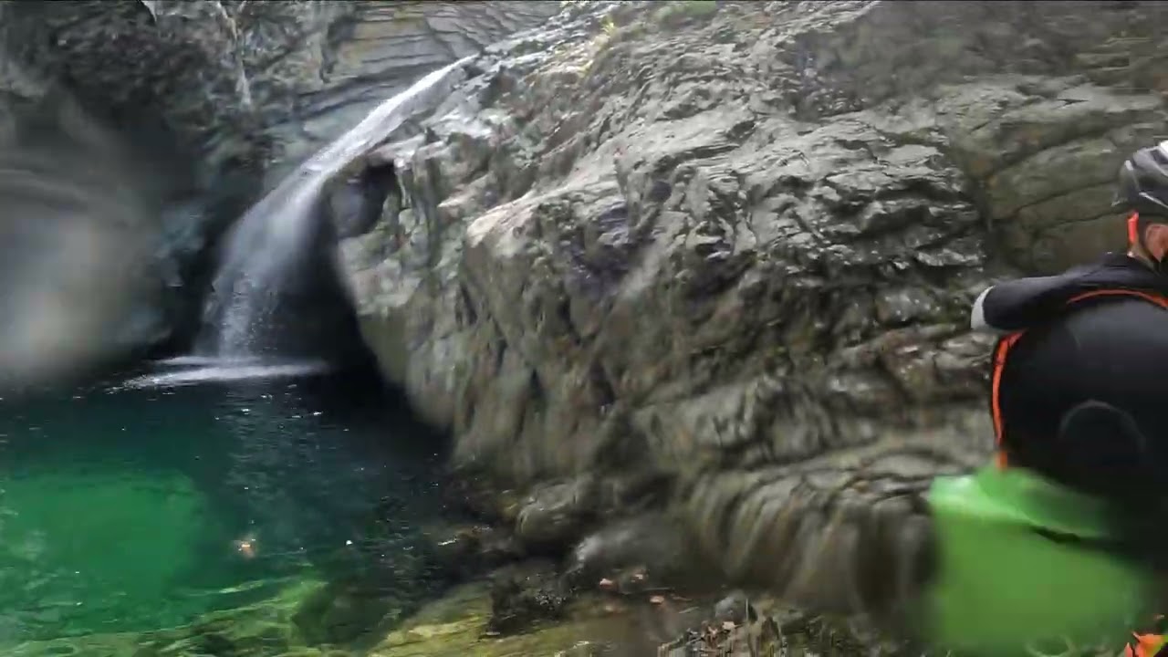 canyoning Ogliana di Quarata
