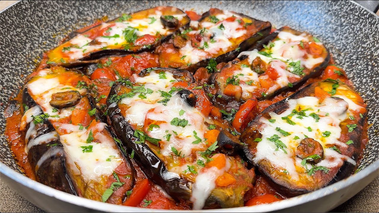 Этот рецепт баклажанов поразит вас! Самые вкусные и простые, которые я когда-либо ела!