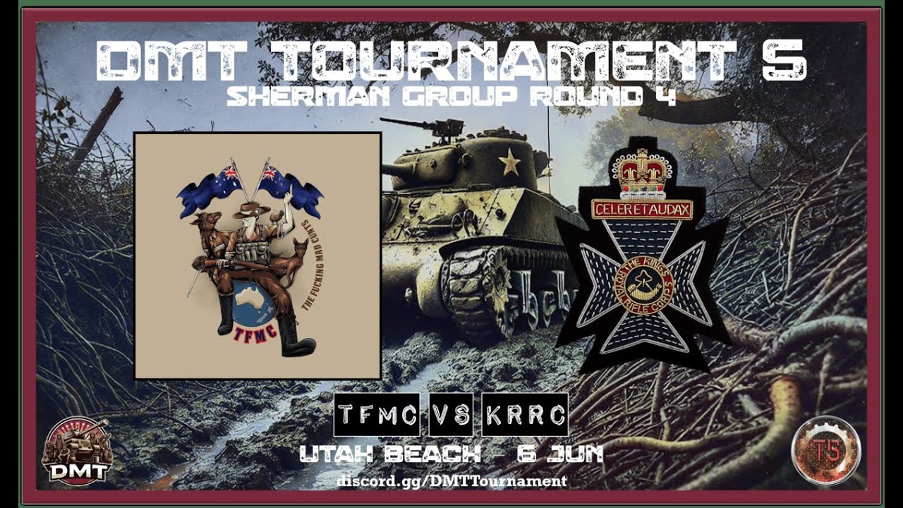 Hell Let Loose Competitive | TFMC vs KKRC | DMT Round 4  | 30 Min Delay