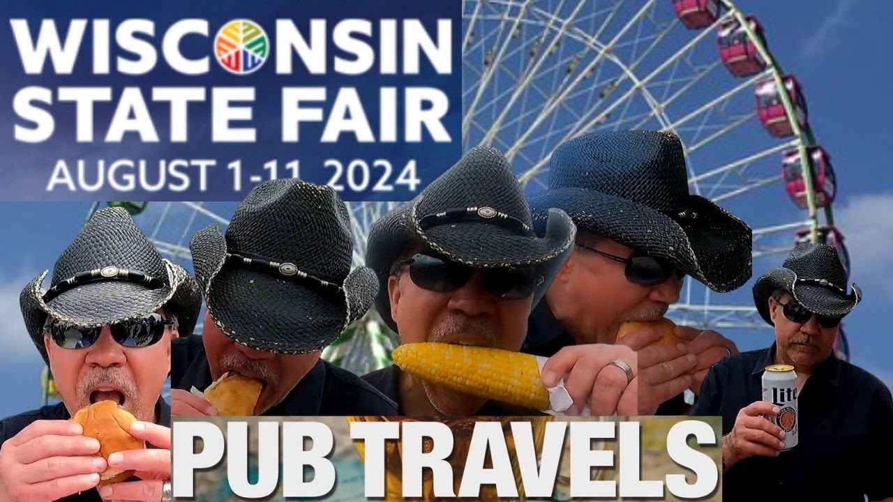Wisconsin State Fair 2024 Exotic Food, Cheese Curd Tacos, Bizarre Foods, Alligator to Cream Puffs.