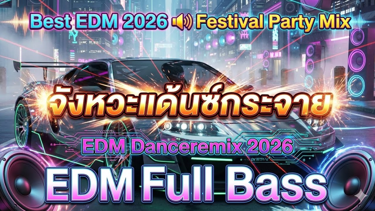 Best EDM Remix Dance  2026 | Festival🔊Full Bass แด้นซ์มันส์ๆ เบสตึ๊บๆ🎧DJ-Walkway 🔥V.1