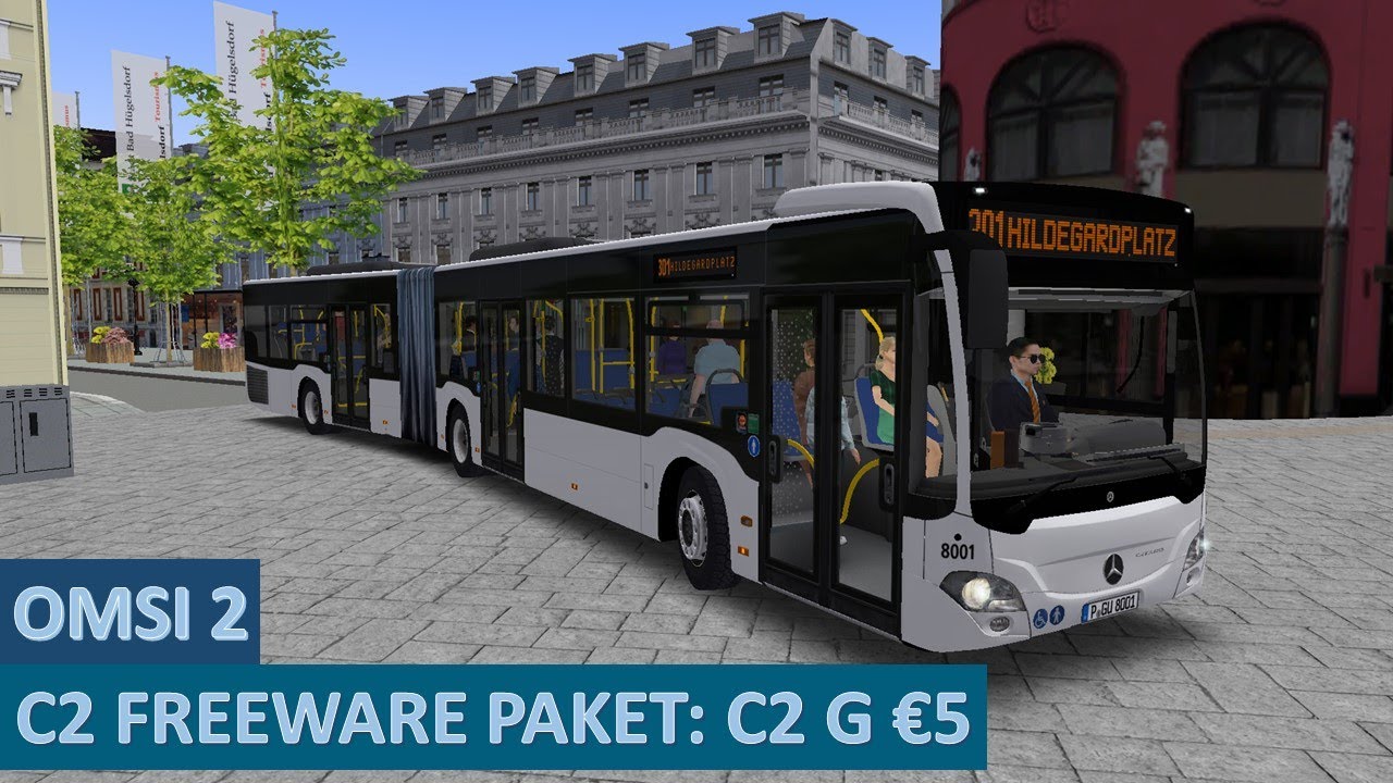 OMSI 2 #53 Mit dem €5 C2G durch Bad Hügelsdorf!