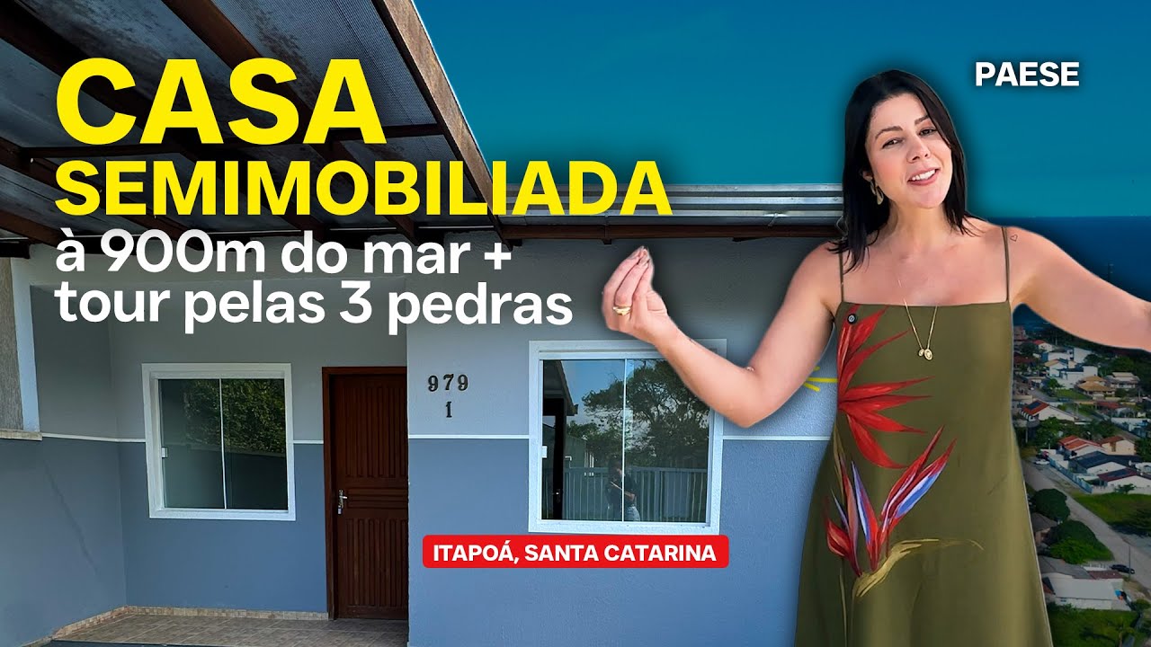 Casa à VENDA no Paese + TOUR pelas 3 Pedras! OPORTUNIDADE por menos de R$400 mil ⛱️😱