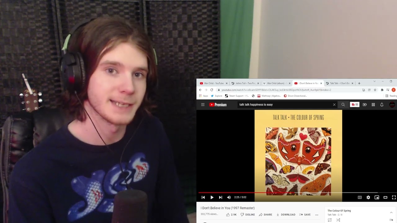 First listen to Talk Talk - I Don't Believe in You (REACTION)