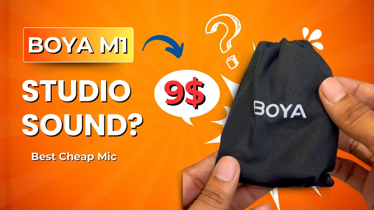 Boya M1 Wireless Microphone Unboxing Review | Tech Review FR  #boyam1 #boyam1microphone #microphone