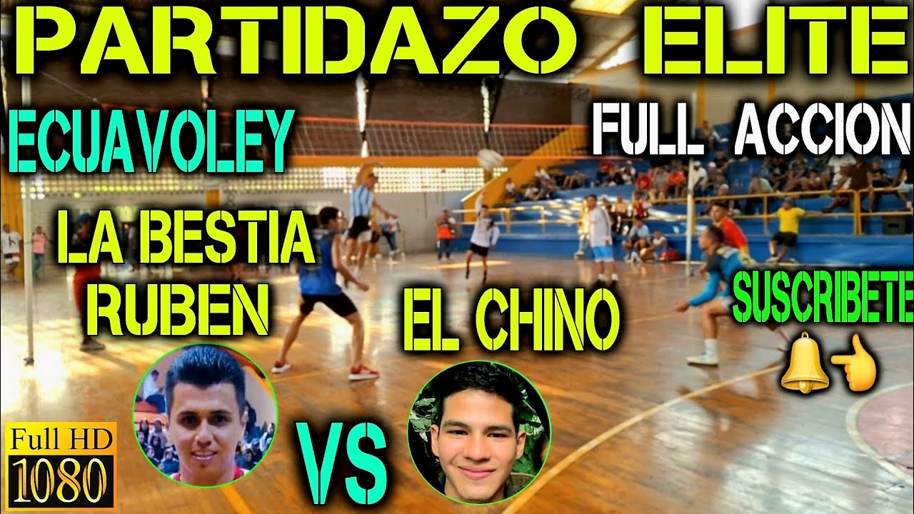 ECUAVOLEY PARTIDAZO LA BESTIA RUBEN VS EL CHINO / FULL ACCION 🔥 EN MILAGRO 😱💪🔥