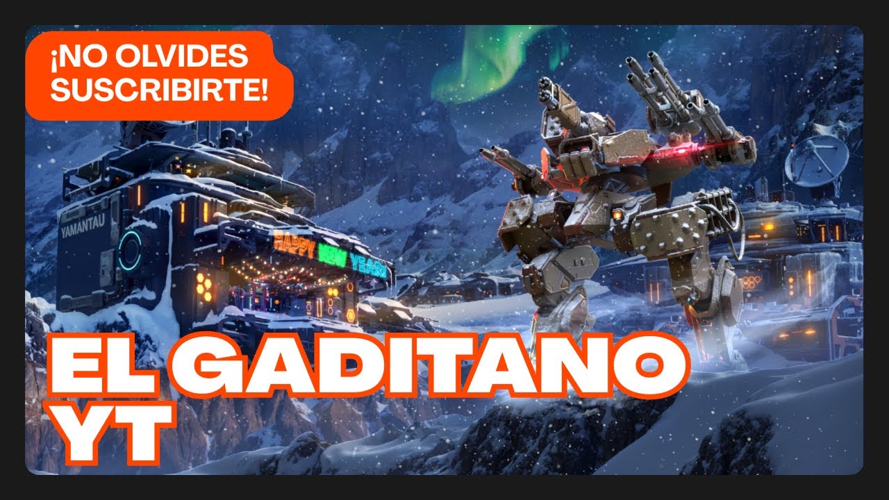 El gaditano YT...  War robots.  Dominguito lluvioso